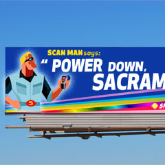Billboard: Scan Man